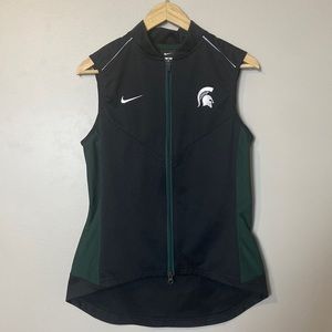 Nike Michigan State zip up vest